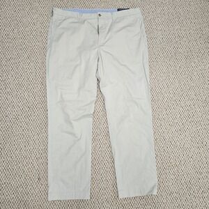 POLO Ralph Lauren Straight Fit Stretch Chino Pants Khaki Tan 42 X 32
